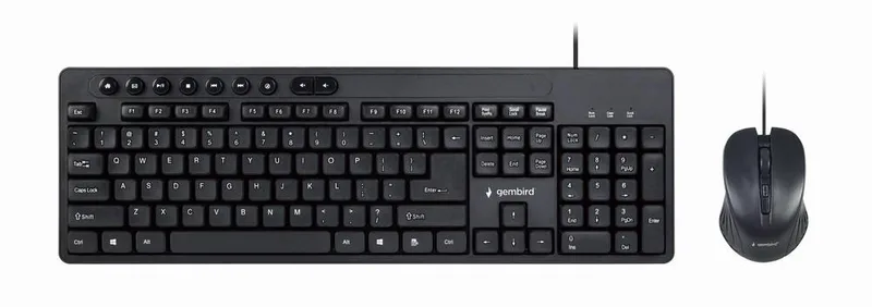 Gembird +Mouse KBS-UM-04 klaviatuur