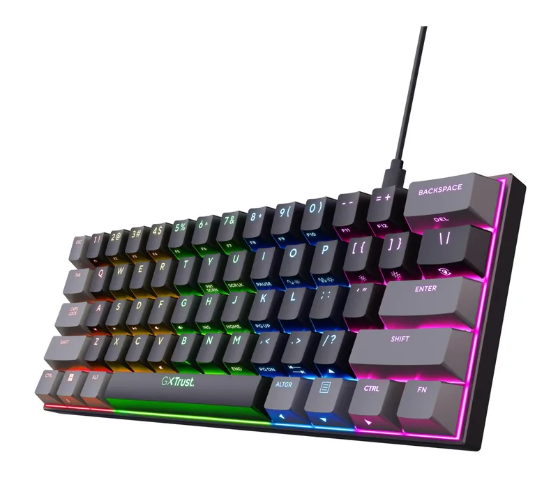 Trust Gaming Acira Mini GXT867 klaviatuur