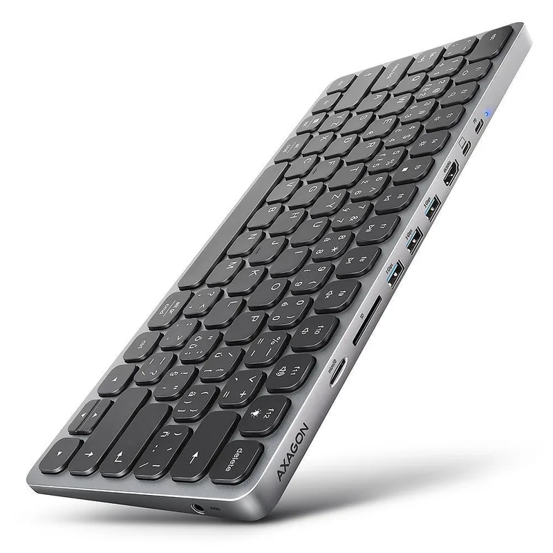 AXAGON 9IN1 Hmc-Kb-Us klaviatuur
