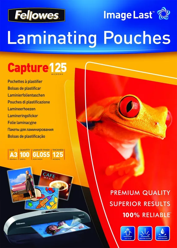 Fellowes Pouch Imagelast 125