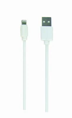 Gembird Lightning USB2 CC-USB2-AMLM-W-1M kaabel