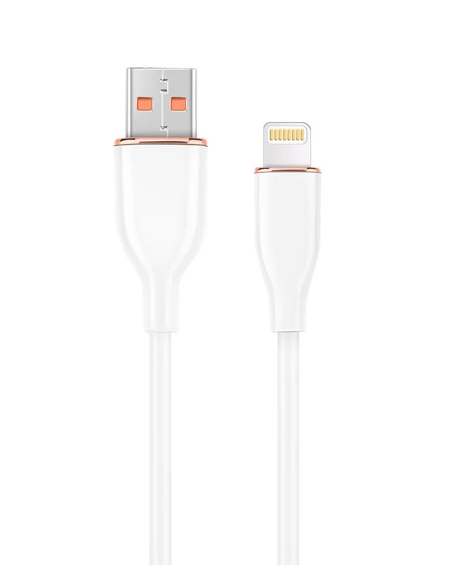 Gembird Lightning USB2 CC-USB2S-AM8PM-1.5M-W kaabel