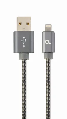 Gembird Lightning USB2 CC-USB2S-AMLM-1M-BG kaabel