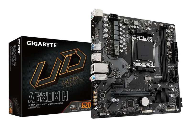 GIGABYTE AMD A620 A620M H 2.2 emaplaat