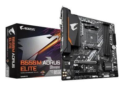 GIGABYTE AMD B550 B550M AORUS ELITE 1.3 emaplaat