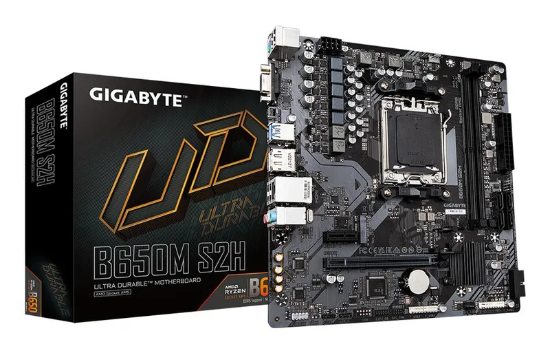 GIGABYTE AMD B650 B650M S2H (rev. 1.4) emaplaat