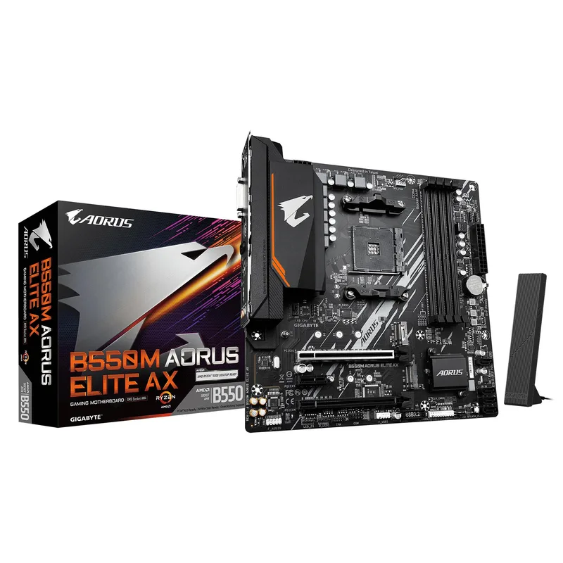 GIGABYTE AMD B550 B550M AORUS ELITE AX (REV. 1.4) emaplaat