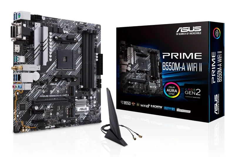 ASUS AMD B550 SAM4 emaplaat
