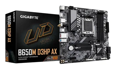 GIGABYTE AMD B650 B650M D3HP AX 1.3 emaplaat