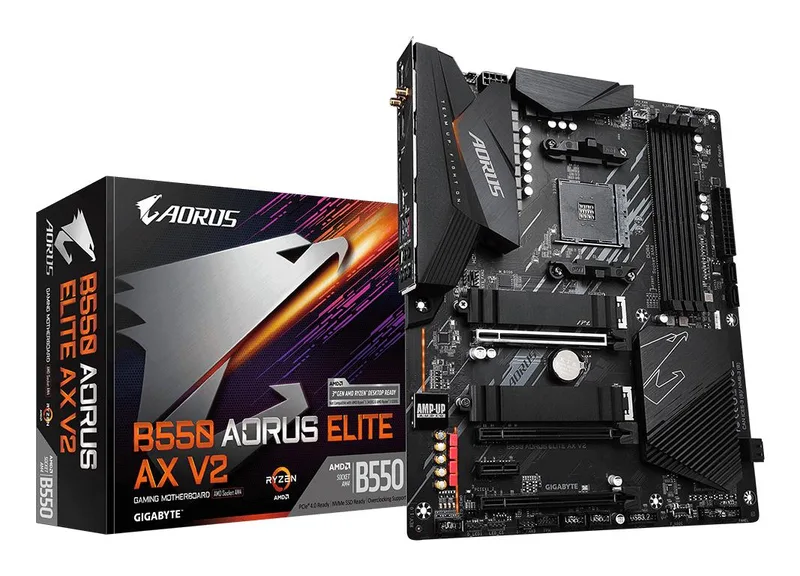 GIGABYTE AMD B550 B550AORUSELITEAXV21.6 emaplaat