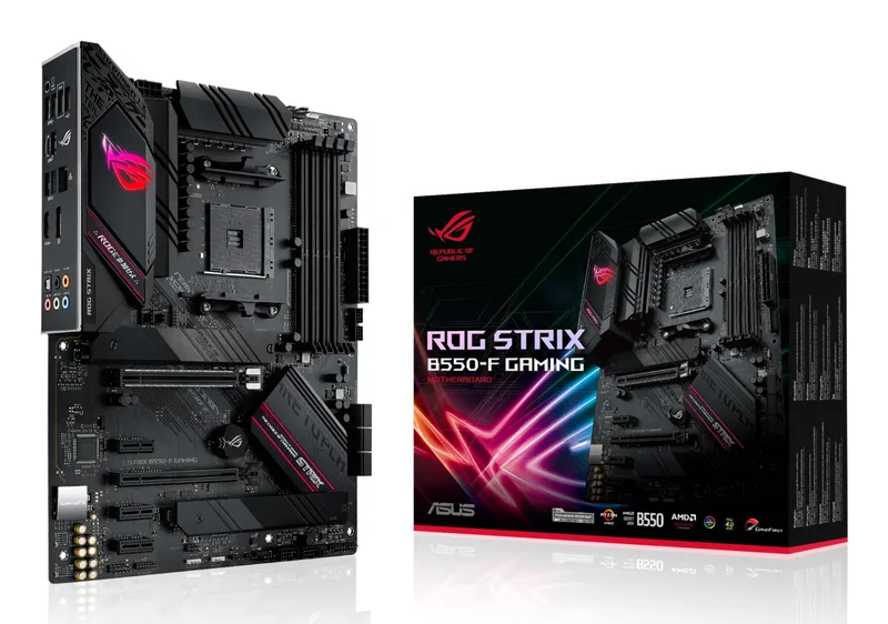ASUS AMD B550 SAM4 emaplaat