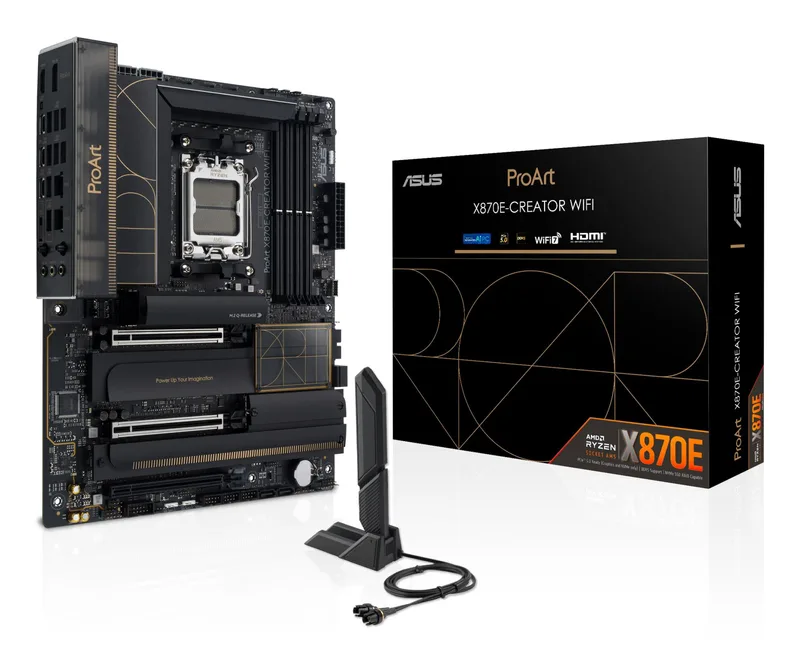 ASUS AMD X870E SAM5 emaplaat