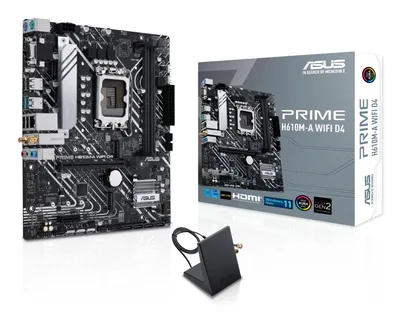 ASUS Intel H610 Micro-ATX LGA1700 emaplaat