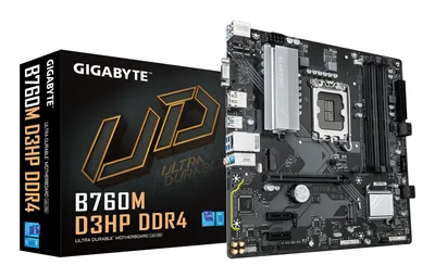 GIGABYTE Intel B760 Express Micro-ATX LGA1700 emaplaat