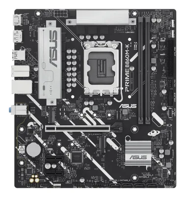 ASUS Intel B860 Express Micro-ATX LGA1851 emaplaat