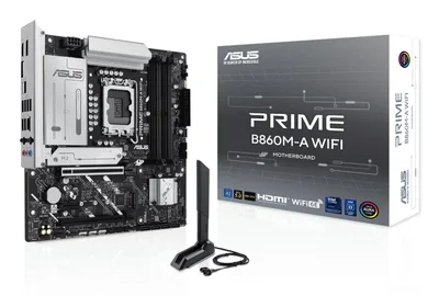 ASUS Intel B860 Express Micro-ATX LGA1851 emaplaat