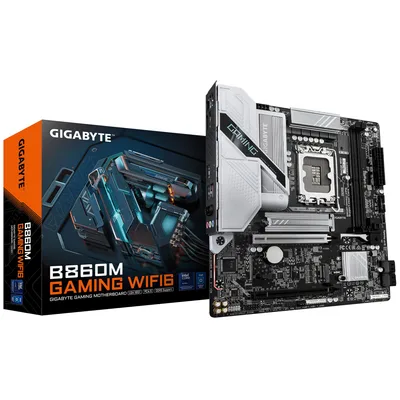 GIGABYTE Intel B860 Express Micro-ATX LGA1851 emaplaat