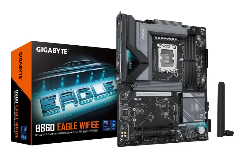 GIGABYTE Intel B860 Express LGA1851 emaplaat