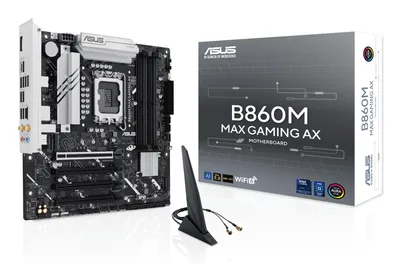 ASUS Intel B860 Express Micro-ATX LGA1851 emaplaat