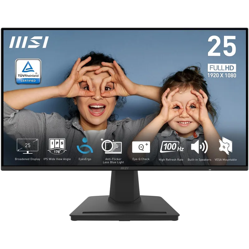 MSI PRO MP252 Speakers monitor