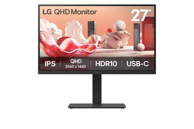 LG Speakers Swivel 27BA75QB-B monitor