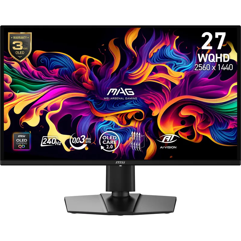 MSI Wide Quad HD MAG274QPQD-OLEDX24 monitor