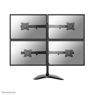 Neomounts Desk 10-27" NM-D335D4BLACK kinnitus