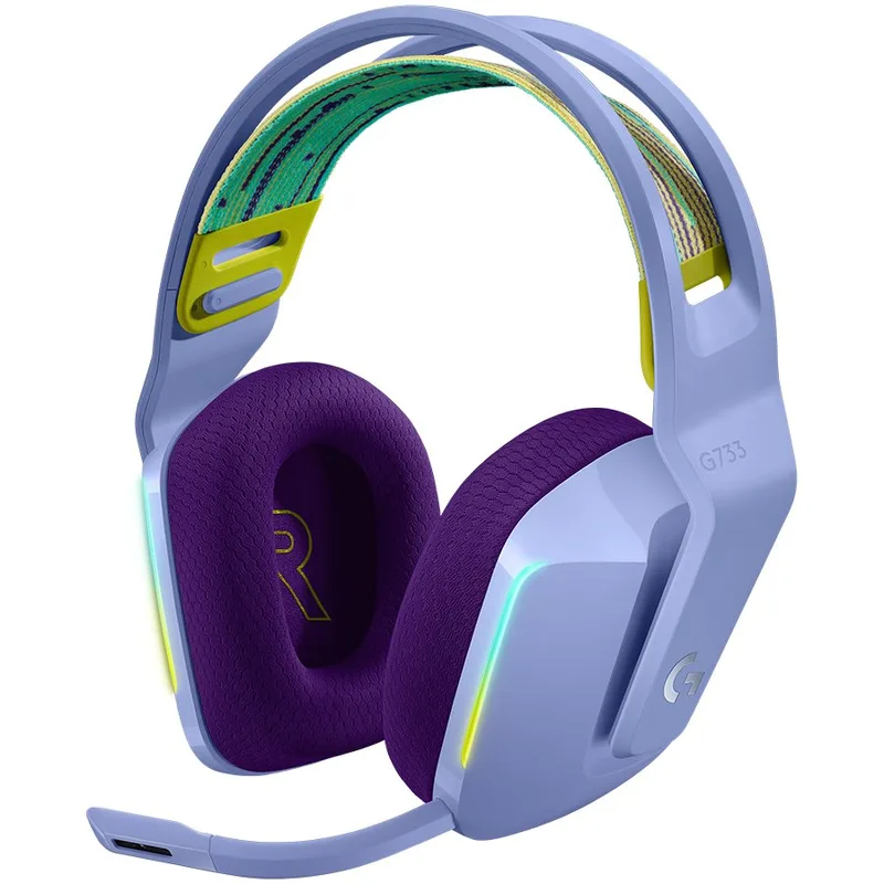 Logitech Gaming G733 Lilac kõrvaklapid