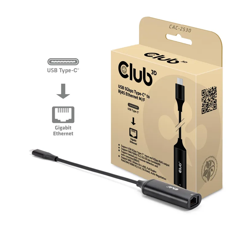Club3D CAC-2530 dokk