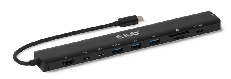 Club3D Docking Station 10IN1 dokk