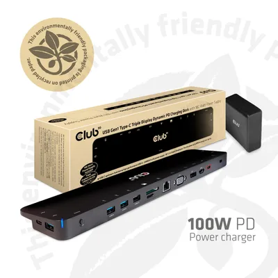 Club3D Docking Station CSV-1564W100 dokk