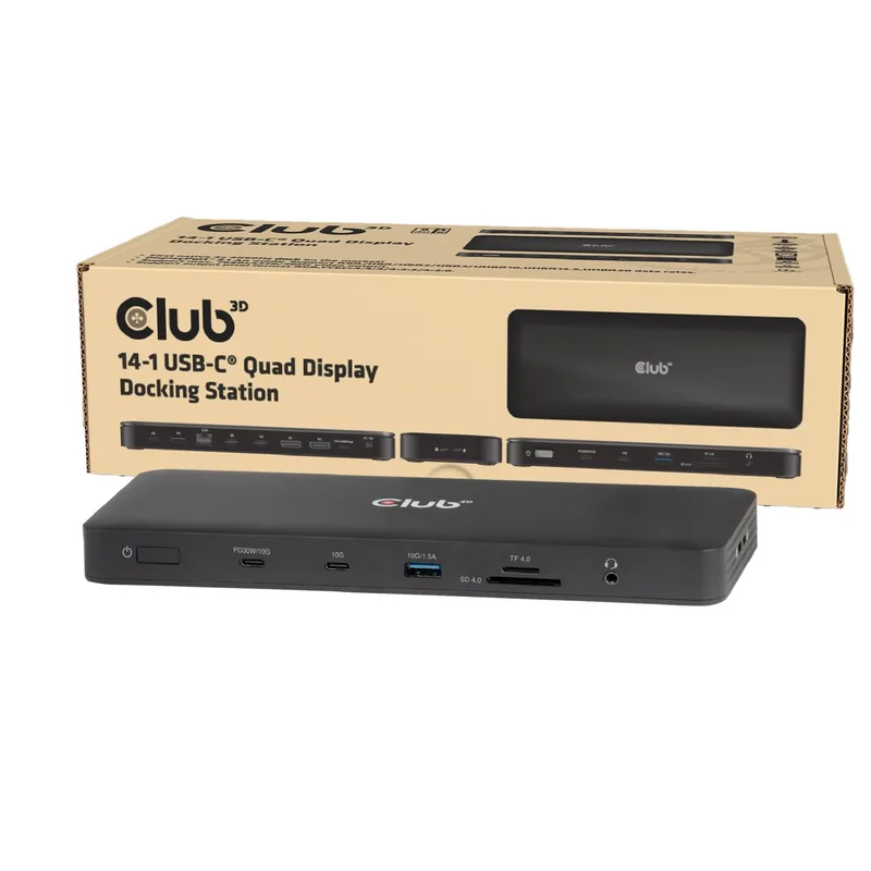 Club3D Docking Station 14IN1 dokk