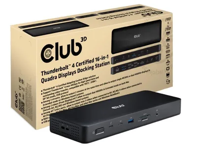 Club3D Docking Station 16IN1 dokk