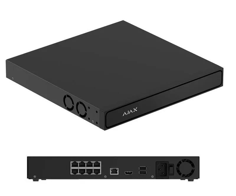 AJAX Video Recorder H2D8PAC NVR salvesti