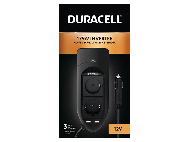 Duracell Power Inverter DRINV15-EU adapter