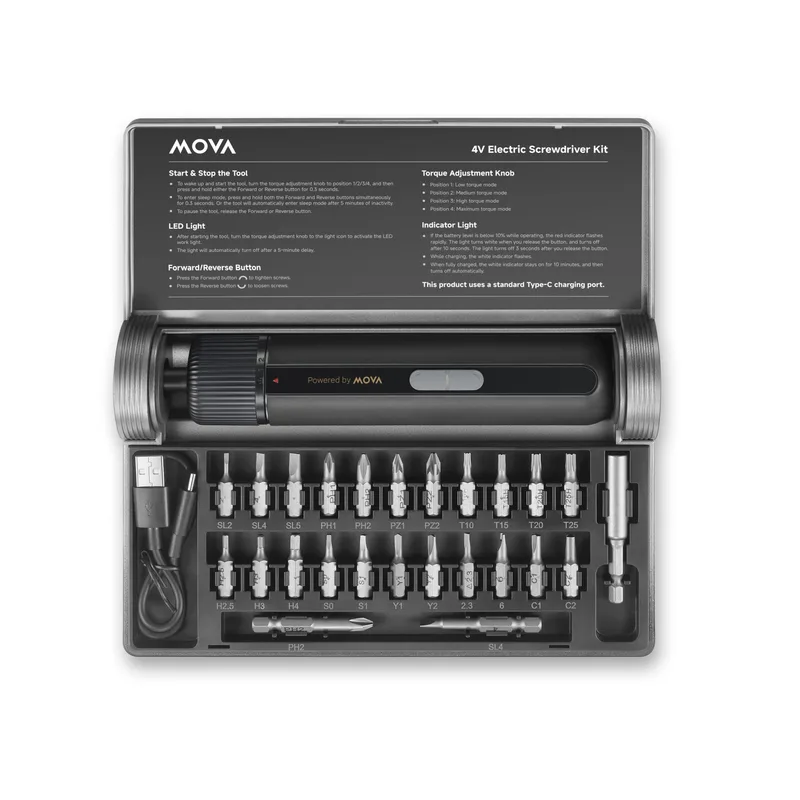 MOVA Electric Screwdriver MSD008 tööriist