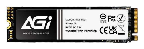 AGI Technology MTBF 1600000 h PCI Express 3.0 ketas