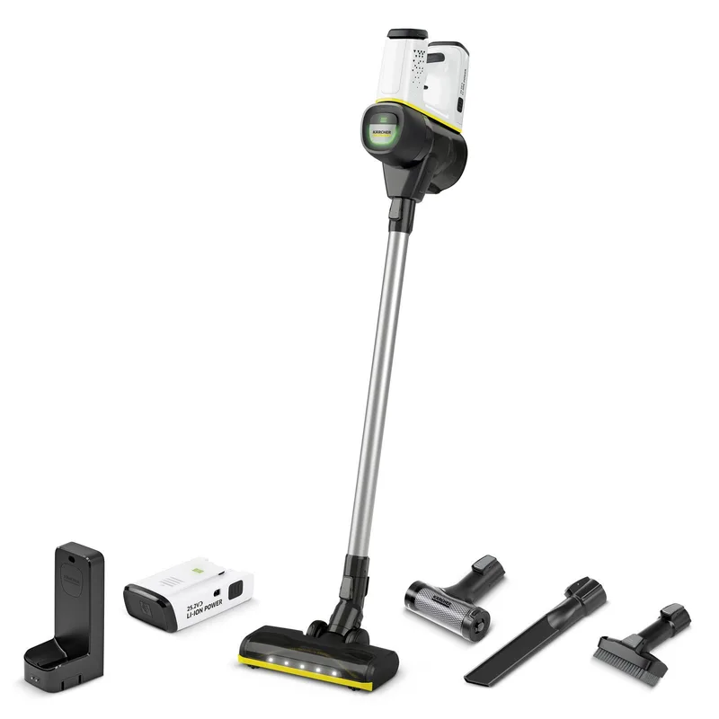 Karcher Upright/Cordless/Bagless Noise 78 dB tolmuimeja