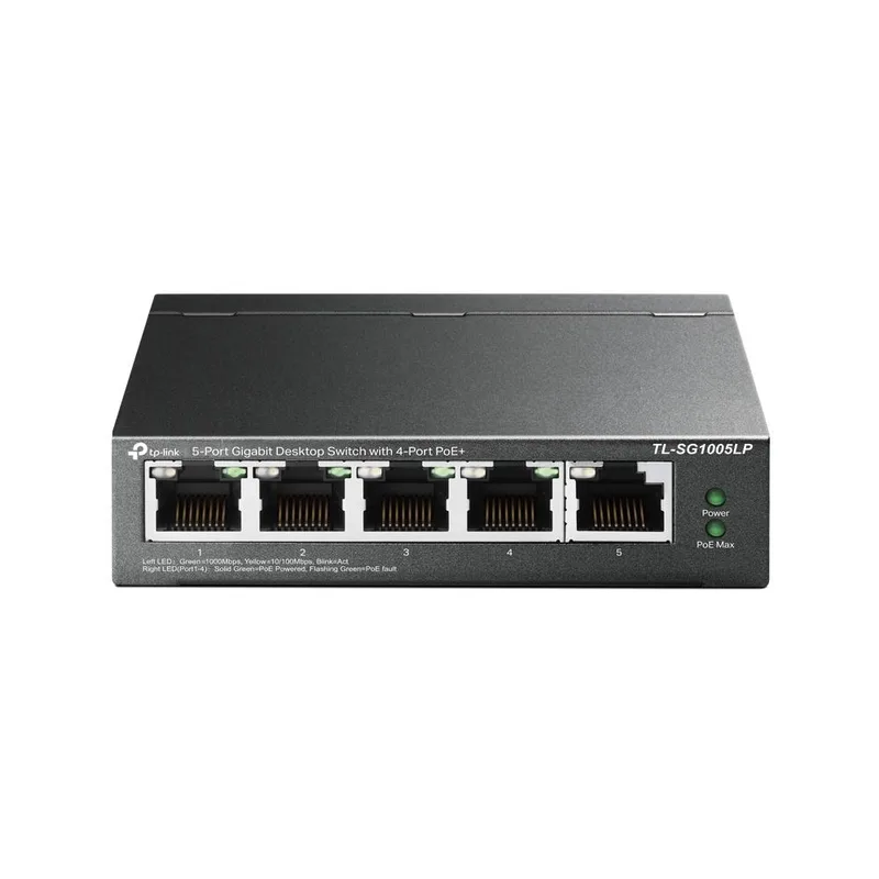 TP-Link Desktop/pedestal TL-SG1005LP kommutaator