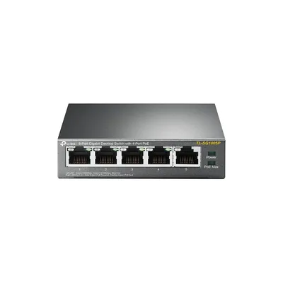 TP-Link Desktop/pedestal TL-SG1005P kommutaator