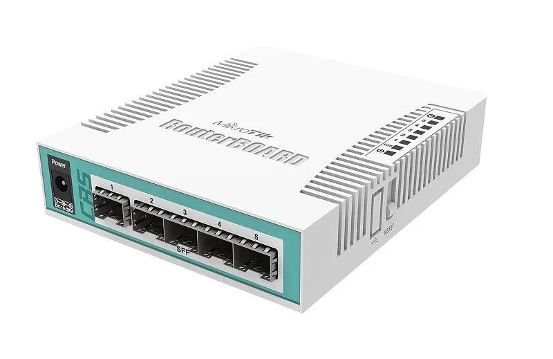 Mikrotik 5PORT CRS106-1C-5S kommutaator