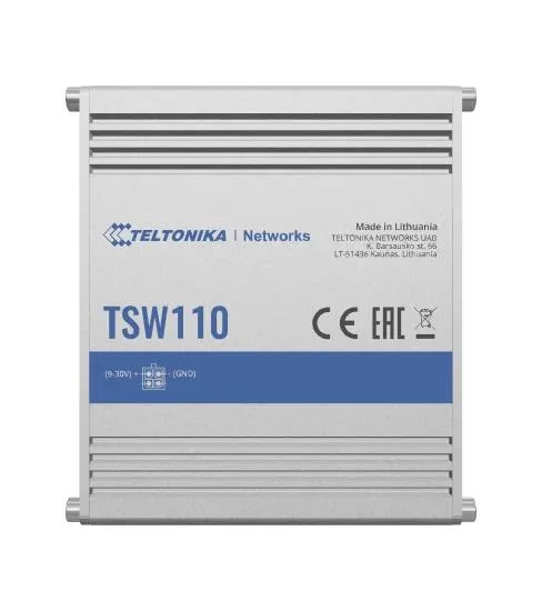 Teltonika Power over Ethernet (PoE) Yes TSW110000000 kommutaator