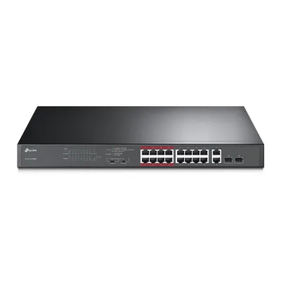 TP-Link Desktop/pedestal TL-SL1218MP kommutaator