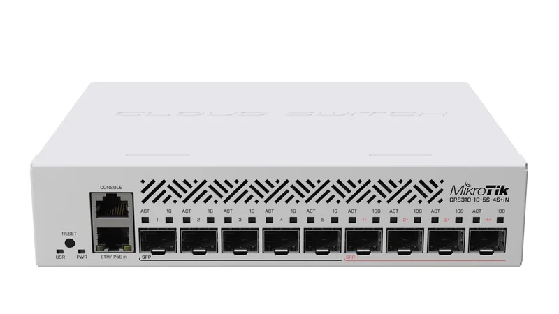 Mikrotik Type L3 CRS310-1G-5S-4S+IN kommutaator