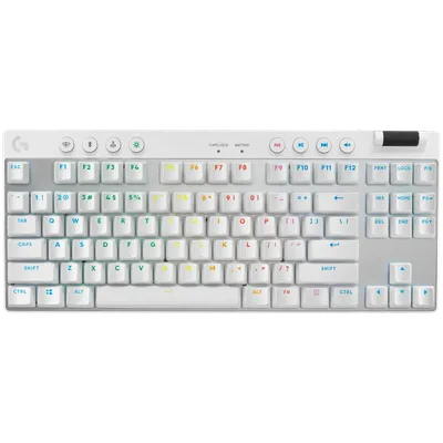 Logitech Keyboard WRL PRO X Tkl/White 920-012148