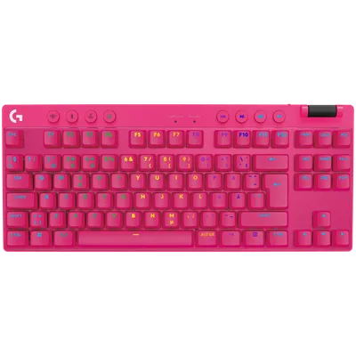 Logitech Keyboard WRL PRO X Tkl/Pink 920-012159