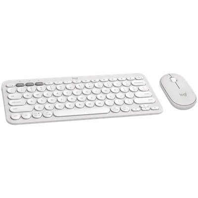 Logitech +Mouse Combo Pebble klaviatuur