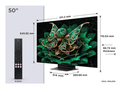 TCL 4K Ultra HD QD-Mini LED teler