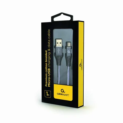 Gembird USB2 Micro-Usb CC-USB2B-AMMBM-1M-WB2 1 m kaabel