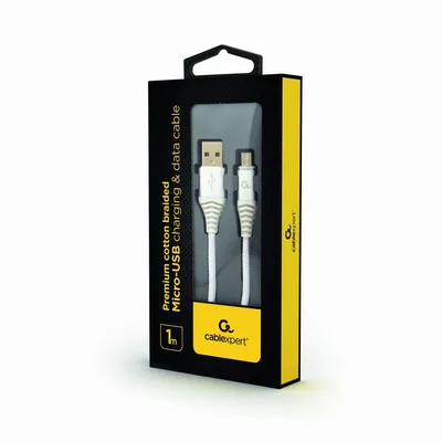 Gembird USB2 Micro-Usb CC-USB2B-AMMBM-1M-BW2 1 m kaabel
